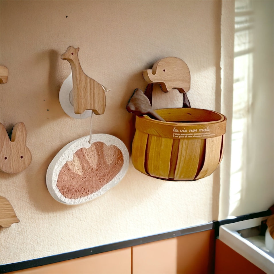 Animal Wooden Hooks