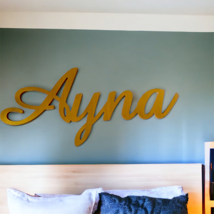 Personalised Wooden Name Sign