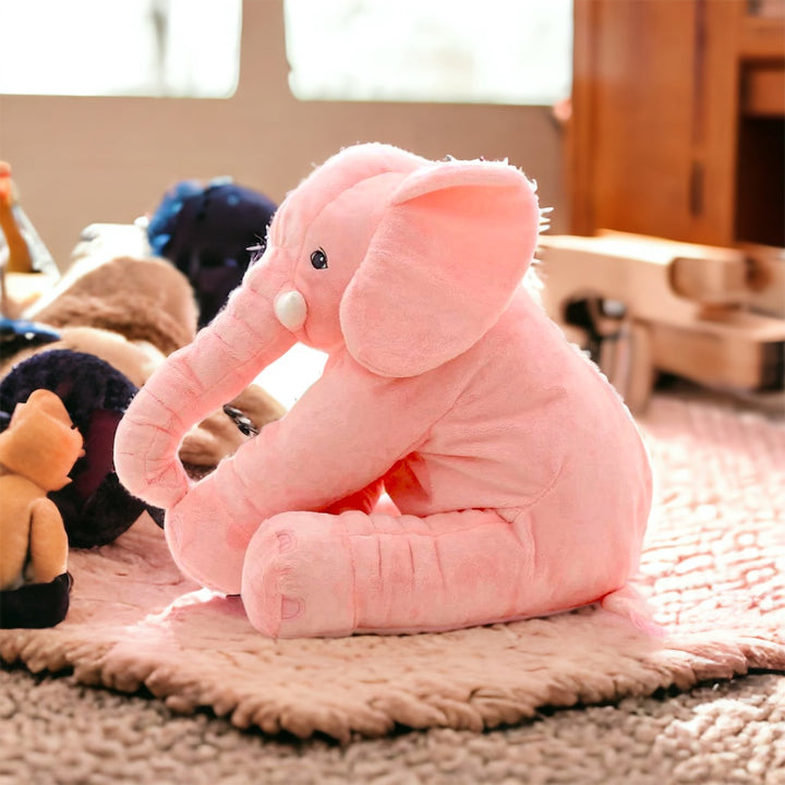 Plush Elephant Pillow